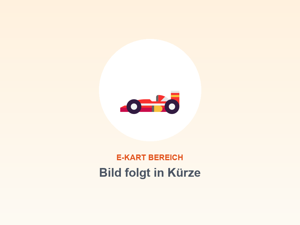 Platzhalterbild: Informationen zum E-Kart Bereich folgen in Kürze